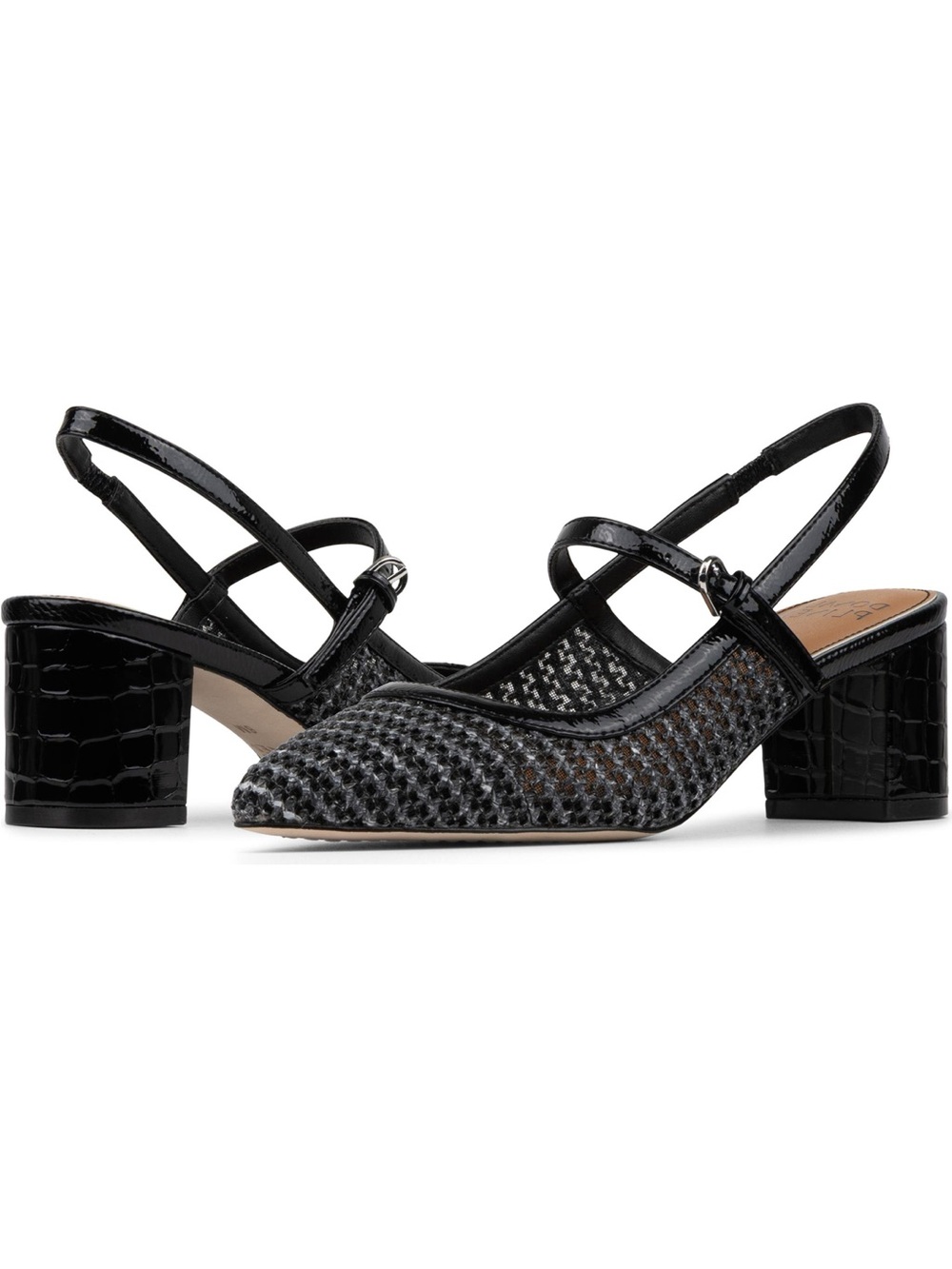 NWOT DONALD J. PLINER Sareena Slingback Pumps in Black
Size 7.5